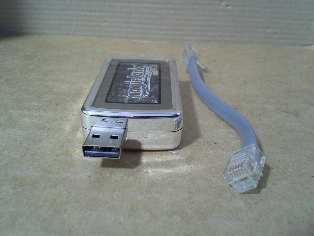 Magic Jack A921 USB Voip Phone Jack Adapter. Working. VGC
