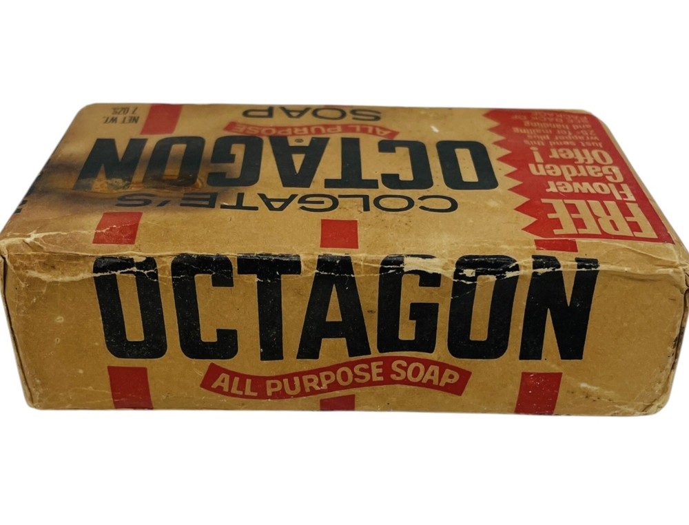 COLGATE’S OCTAGON ALL-PURPOSE SOAP NET WT 7 OZ Colgate-Palmolive NOS