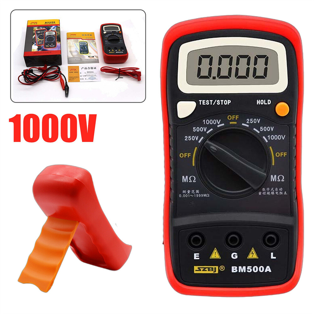 LCD Digital Insulation Resistance Tester Meter Pocket Multi Function Meter