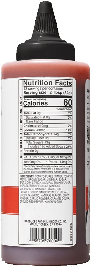 Kinder's Mild BBQ Sauce - 15.5 oz