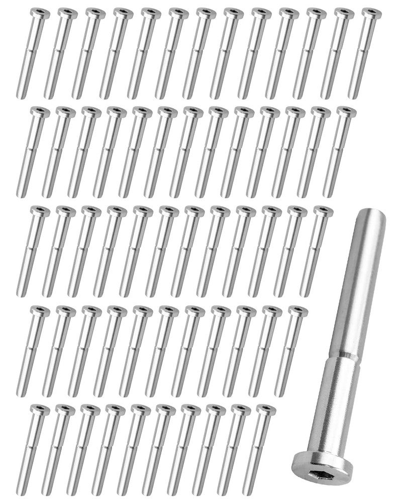 Invisible Cable Railing Tensioner Kit for 2"x2" Posts - 60 Pack