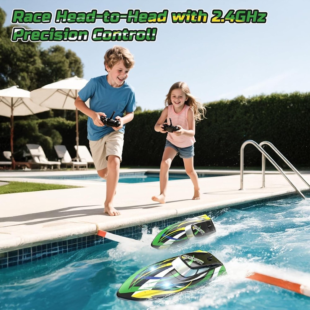 30KM/H Remote Control Boat with Lights