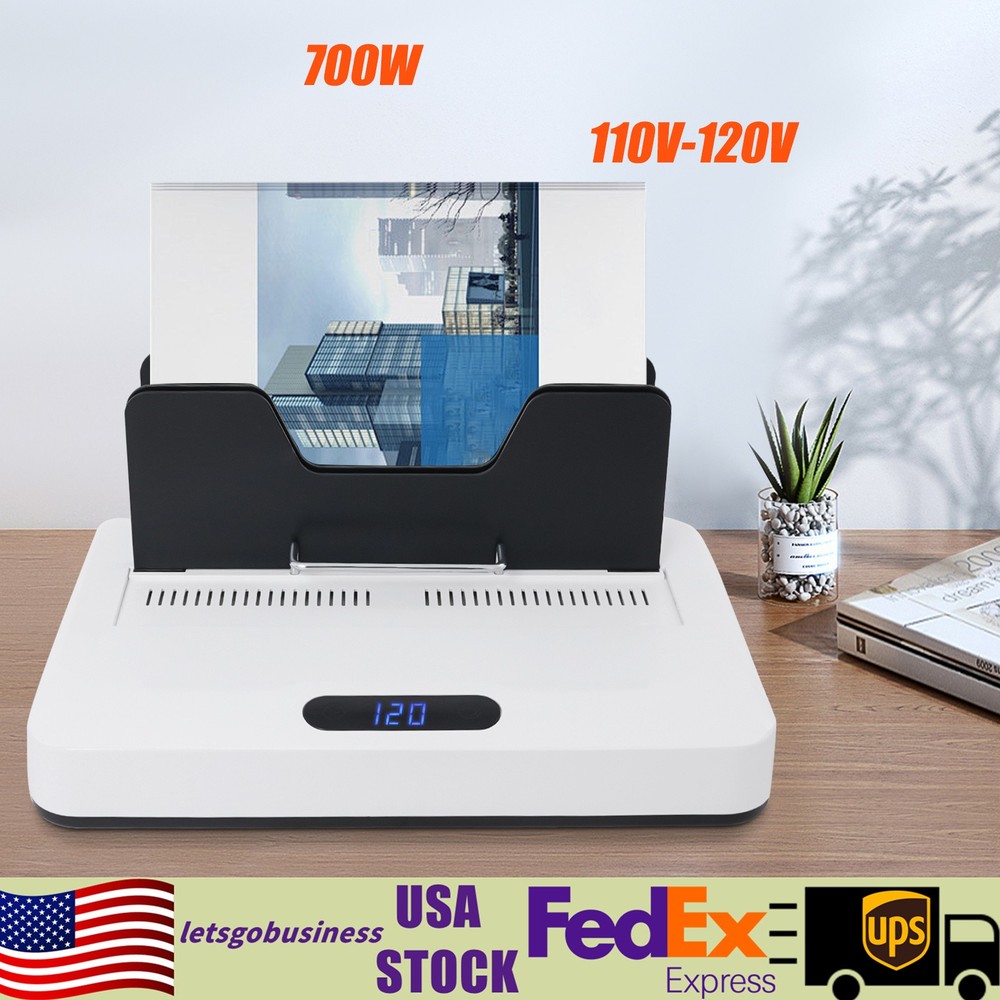 Electric Heat Binding Machine Heat Binding Device Hot Melt Thickness Machine
