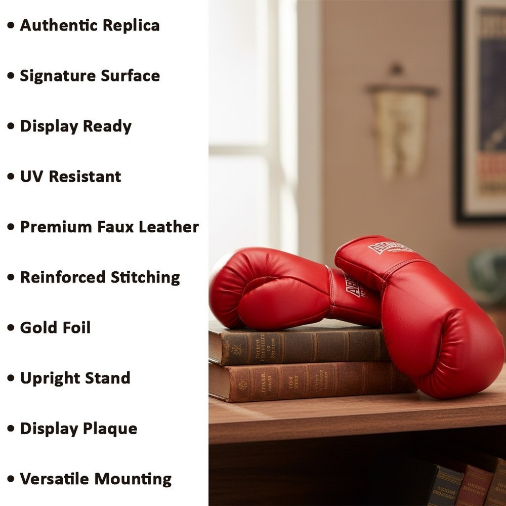 Amber Autograph Boxing Gloves Elevate Your Collection with Authenticity
