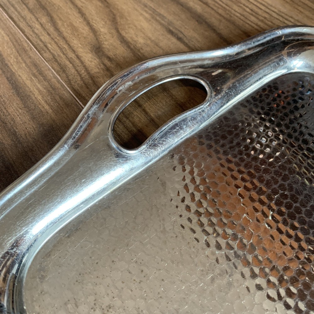 Superb Quality 1950S Heavy Chrome Tray