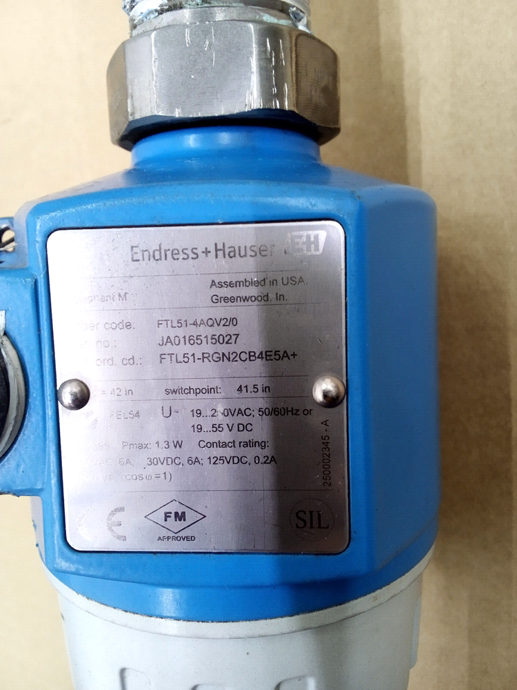 Endress Hauser FTL51-4AQV2/0 Liquiphant M