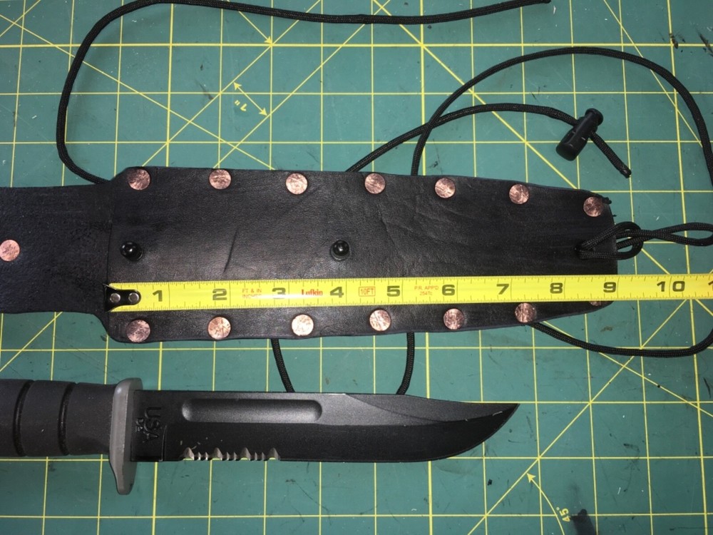 Replacement Knife Flap Sheath Leather