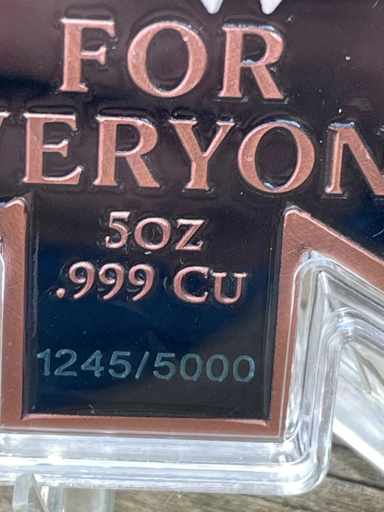 EMS First Responder 5 Oz Copper in STACKABLE Capsule - LOW SERIALS!