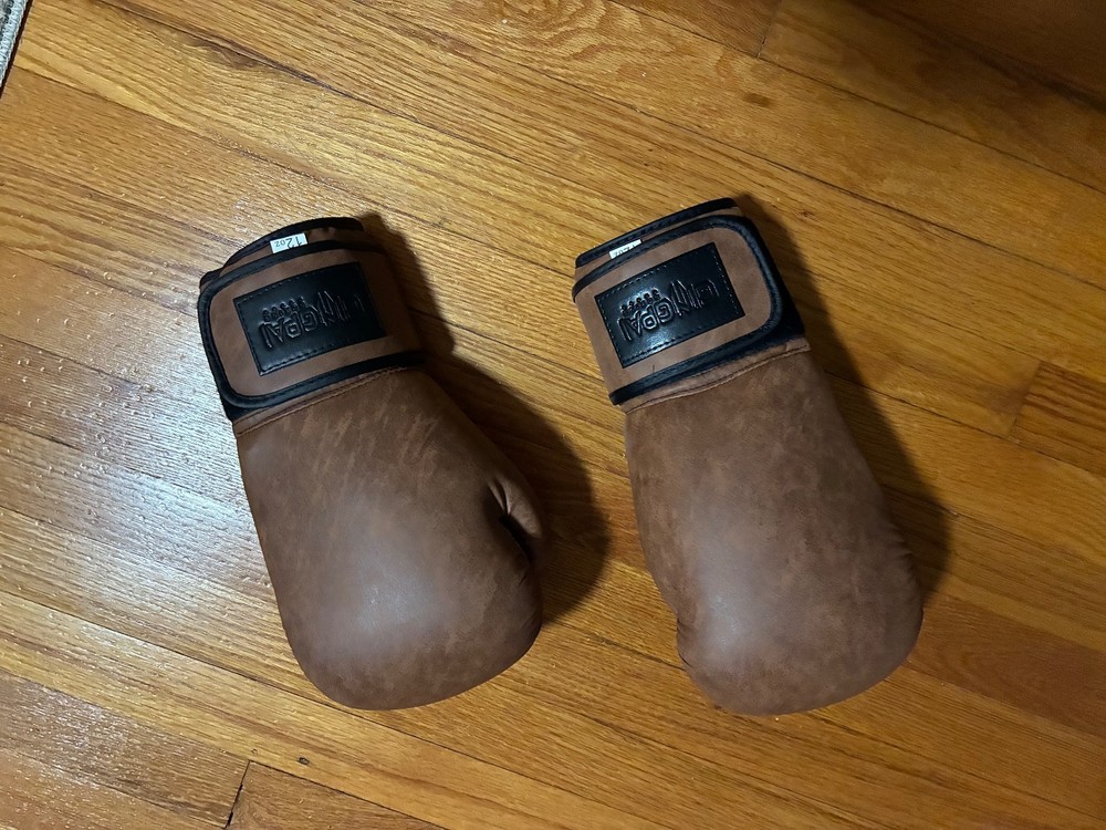 Brown 12 oz. Sparring Gloves