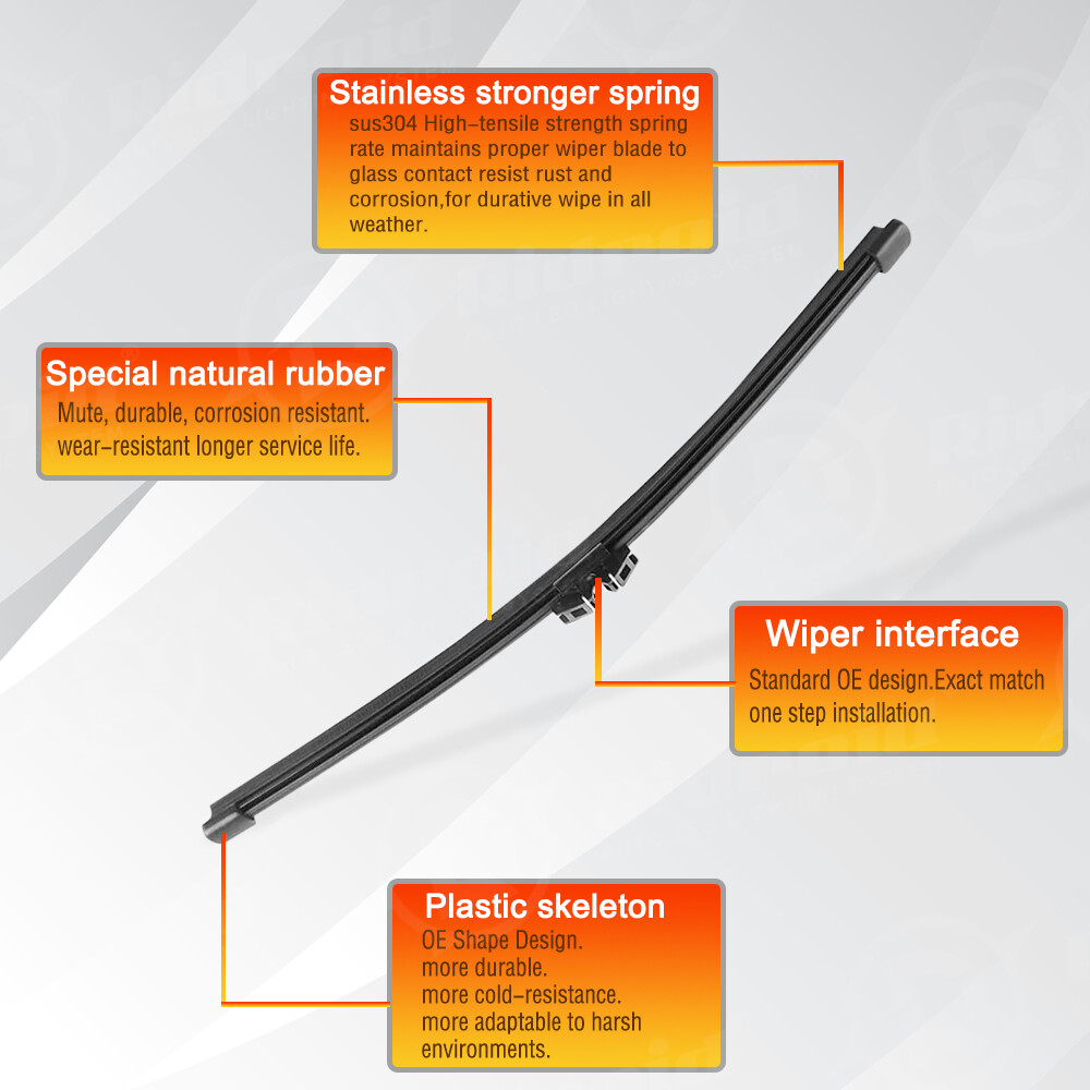 Rear Windshield Wiper Arm & Blade for Ford Explorer 2011-2019 Windscreen Wiper