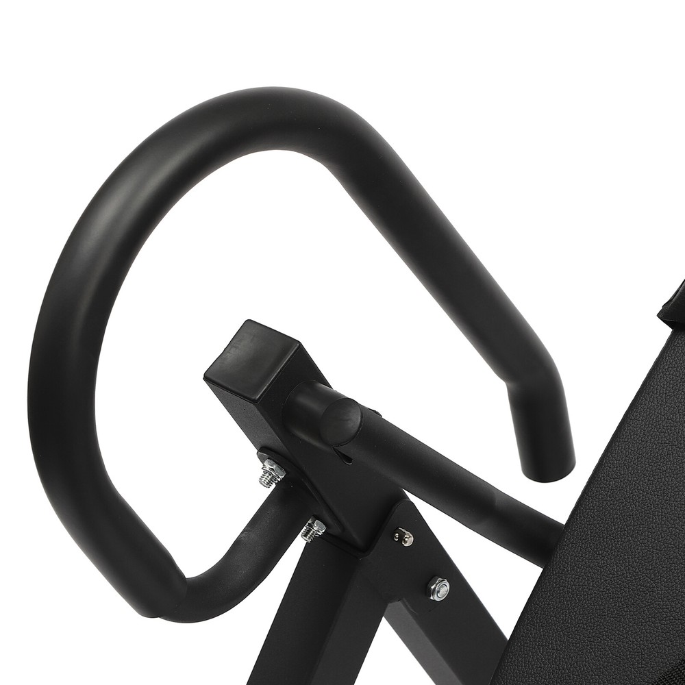 Foldable Inversion Table Teeter Advanced Back Pain Ankle Relief Gravity Fitness