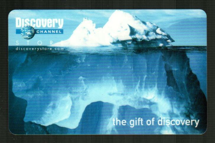DISCOVERY Massive Iceberg ( 2010 ) Gift Card ( $0 )