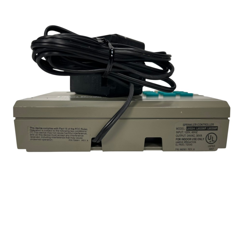 Lawn L60206P Genie Dual-Program Electronic Controller w Power Supply Tested