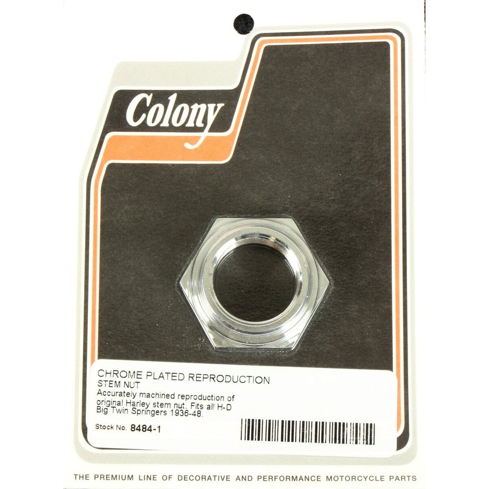 Colony Chrome Stem Nut - 8484-1