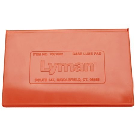 Lyman Case Lube Pad, Orange One Size, Black