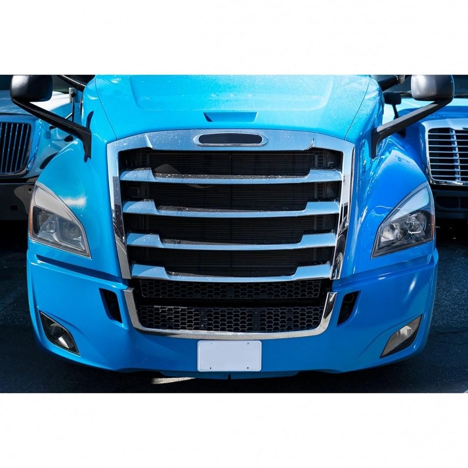Freightliner Cascadia Chrome Grille With Bug Screen