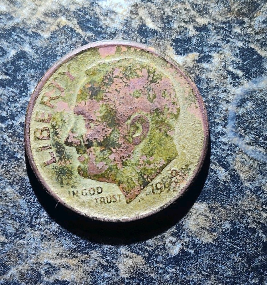 No Clad Layer Error Dime RARE Year Error$