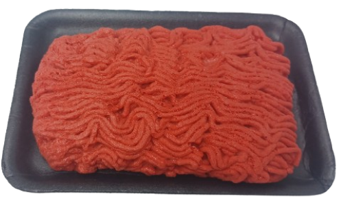 Fake Food Prop Display Ground Beef Grocery Store Packaging