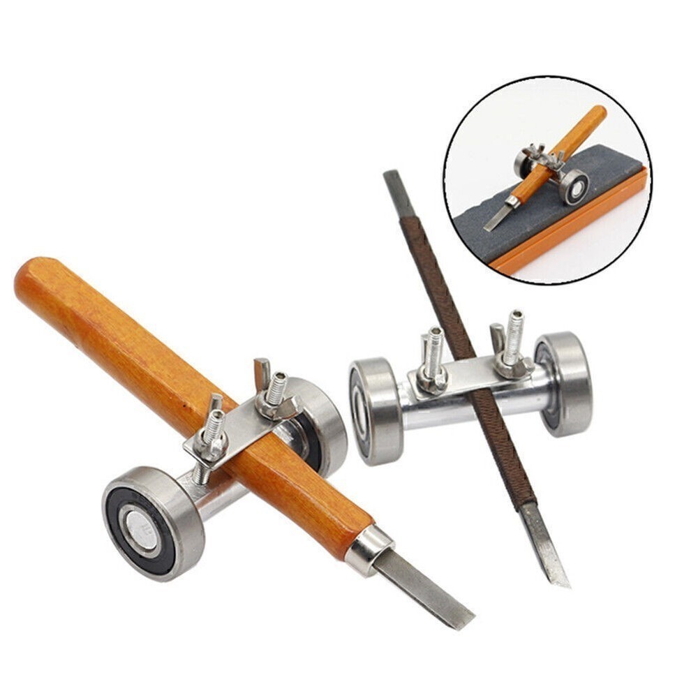 Manual Sharpening And Setting Machine Woodcutting Knife Used With Whetstone