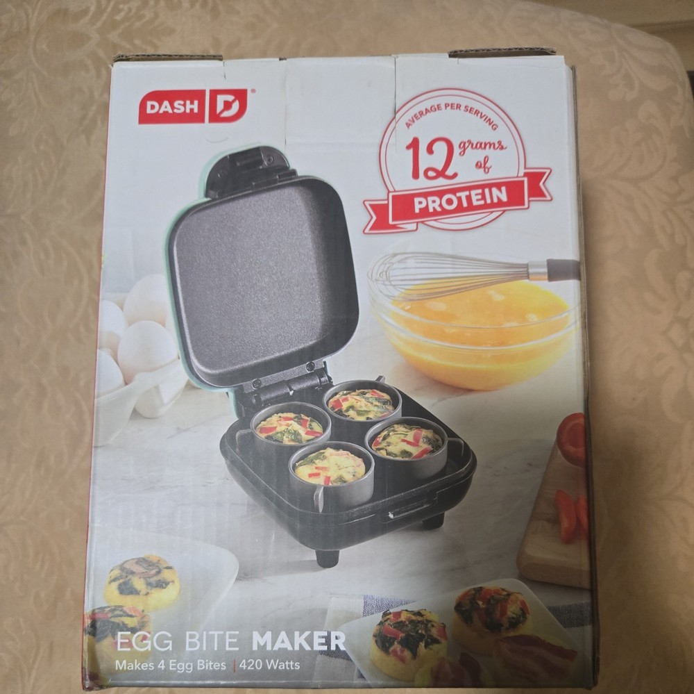 Dash Egg Bite Maker - (Aqua) NEW 