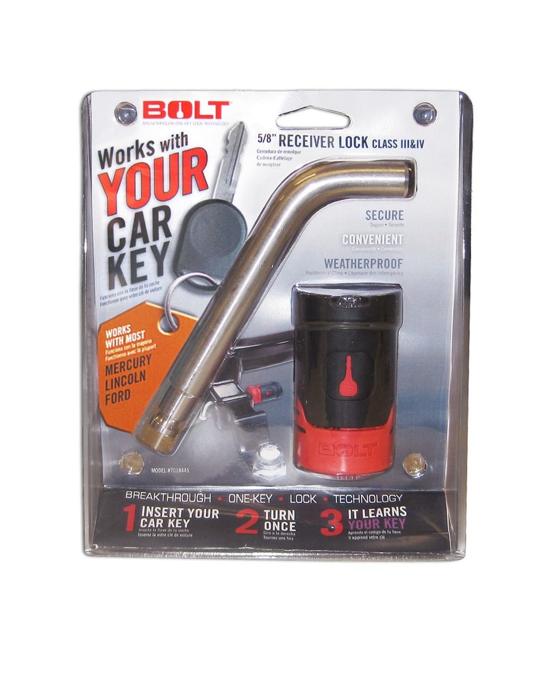 BOLT 7018447 Trailer Hitch Lock