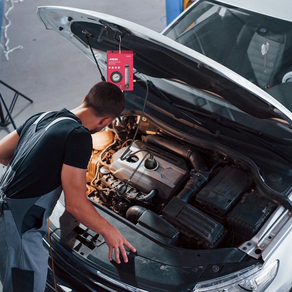 Universal Quick Intake Bladder Adapter EVAP Smoke Machine Leak Detector Tool