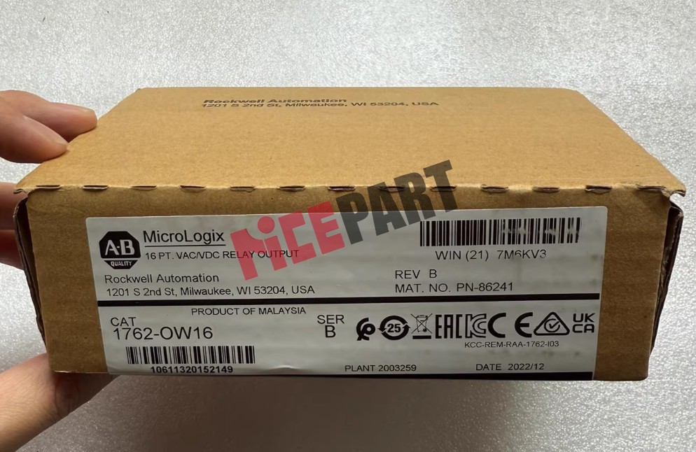 New In Box AB 1762-OW16 MODULE