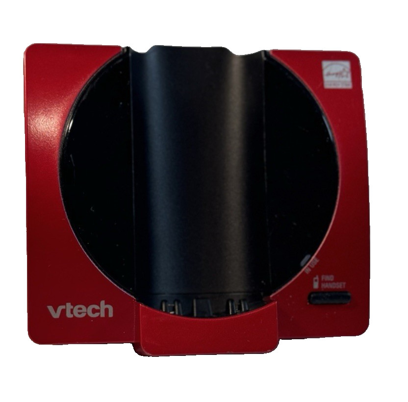 Vtech CS6919-16 Red Phone Base & Cord - BASE ONLY