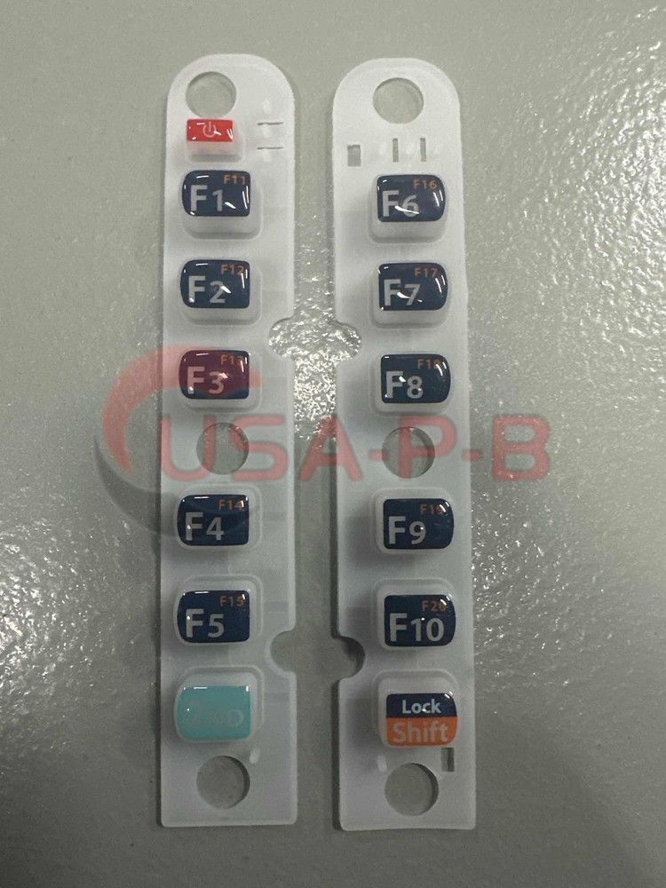 New Function Rubber Keys Set Replacement for Honeywell Thor VM1 (Left Right) US
