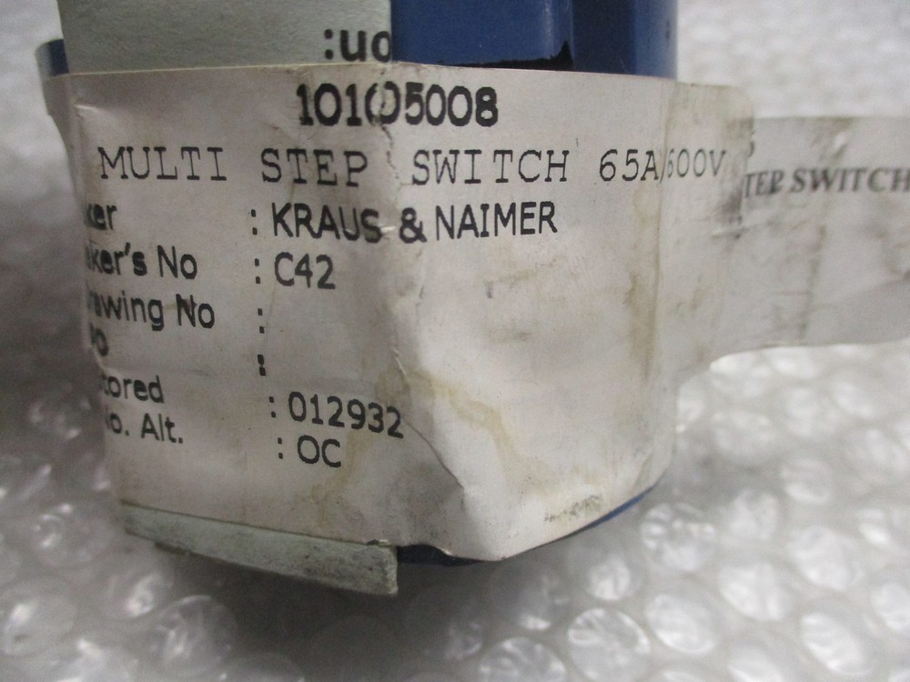 KRAUS & NAIMER C42 SWITCH UNMP