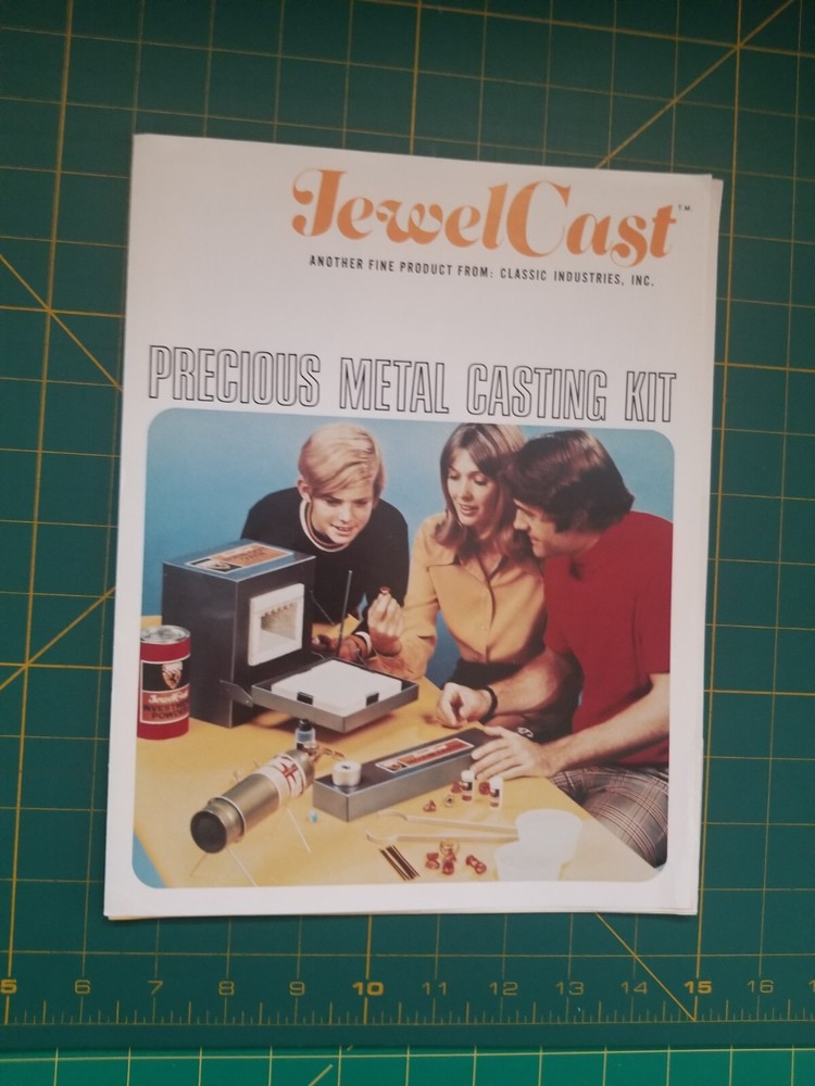 JewelCast Precious Metal Casting Kit brochure