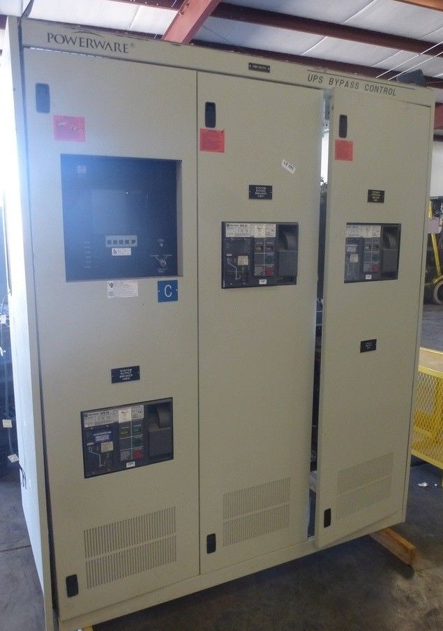 Eaton Powerware 2000A System Bypass switchgear SBM261621011111 2000A CH SPB65