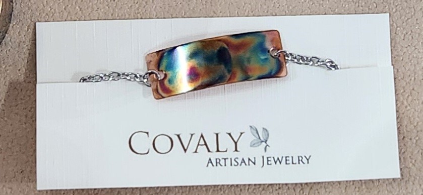 FLAME PAINT/COPPER BRACELET (FPB006)