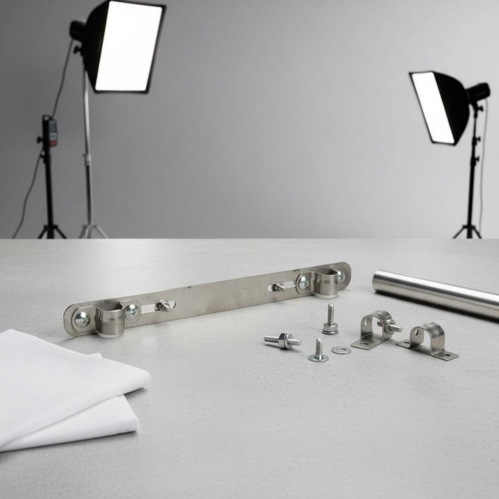 Mailbox Mounting Bracket Reinforcing Support Letterbox Railing Mount for