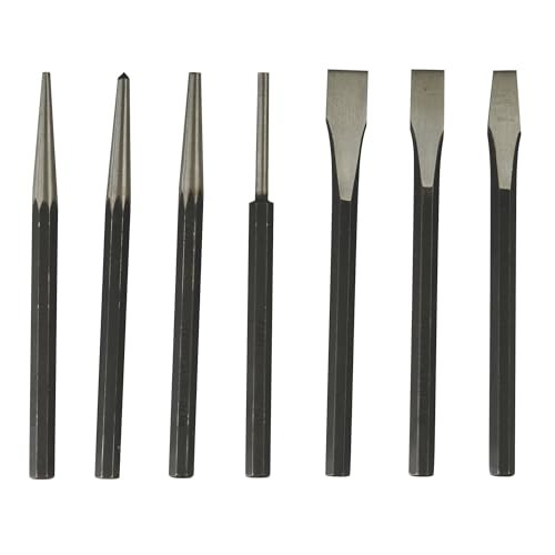 Ironton Punch & Chisel Set,7-Pc.