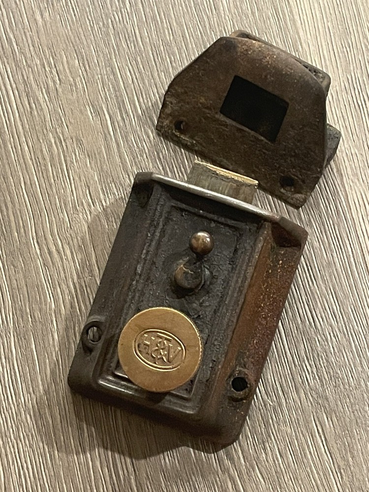 H&T Vaughan Latch Lock Vintage Original Antique Front Door *Needs Work*