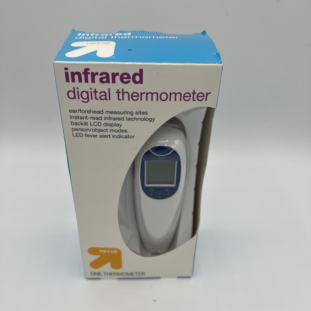 digital infrared forehead and ear thermometer