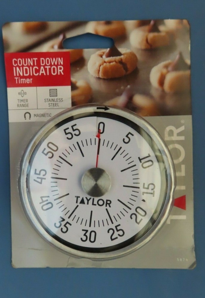 Taylor Mechanical Count Down Indicator Timer # 5874   NEW