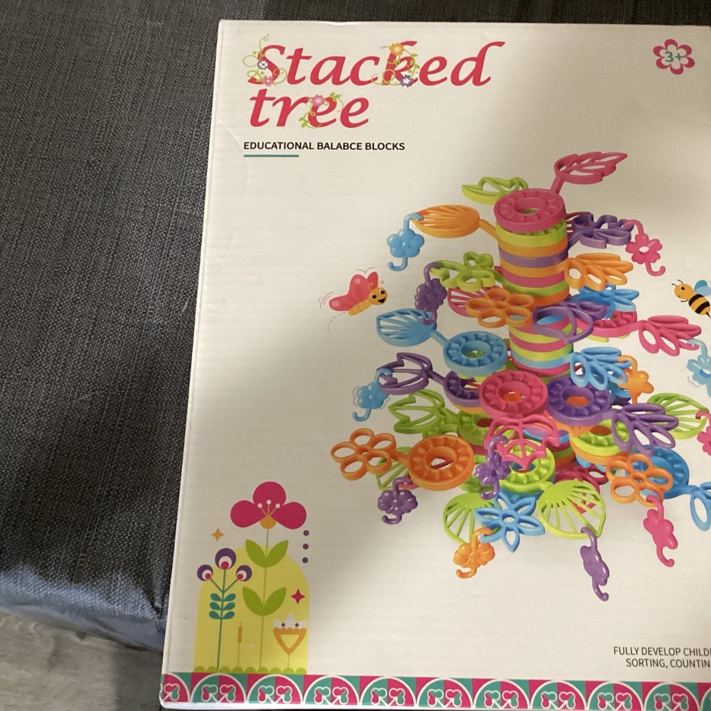 Stacked Tree Educational Blocks Building Blocks