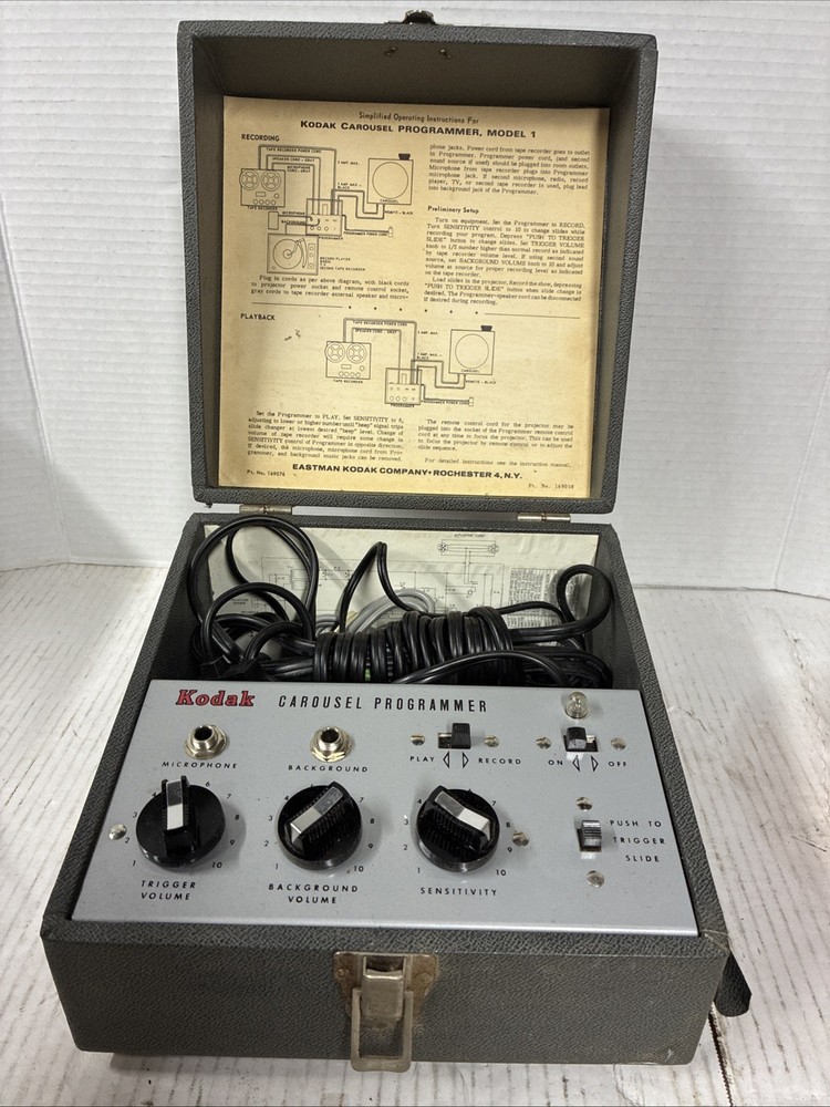Vintage Kodak Carousel Slide Programmer Model 1 Untested See Description