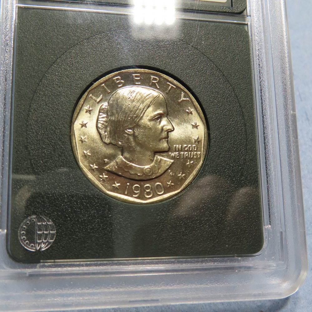 1980 D SUSAN B. ANTHONY DOLLAR COIN FULL STRIKE