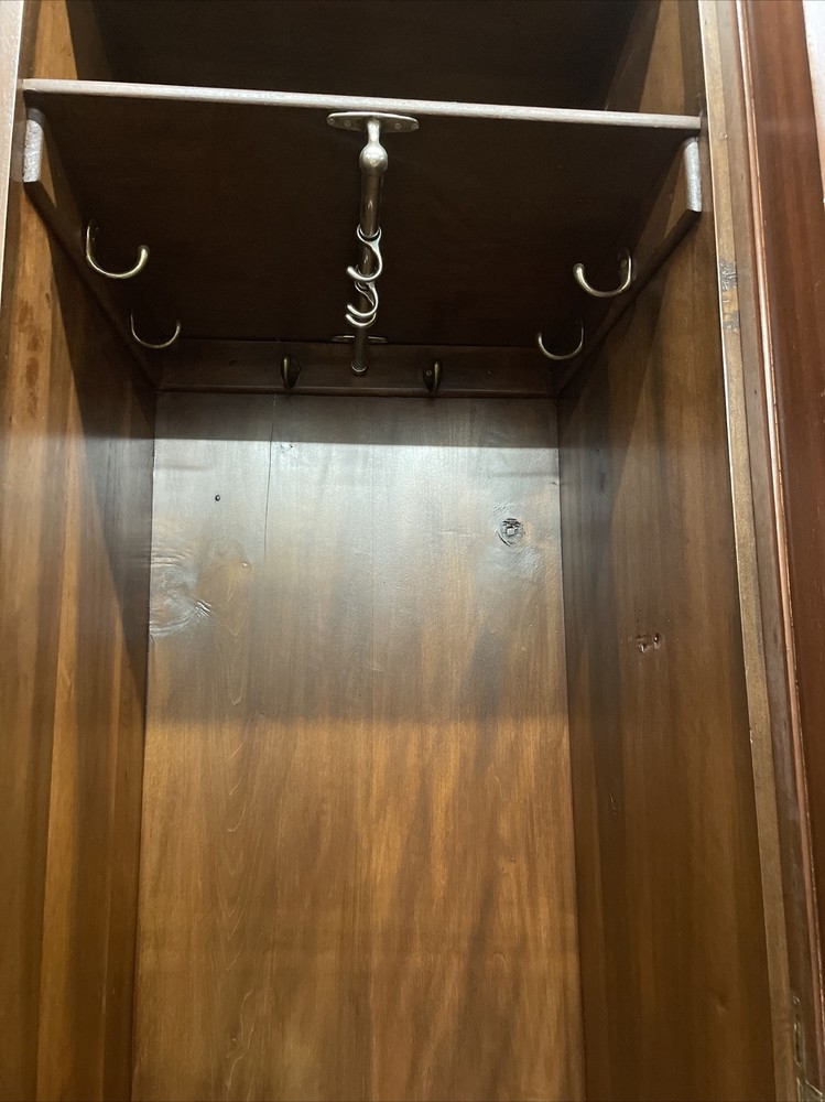 Antique English Walnut Wardrobe