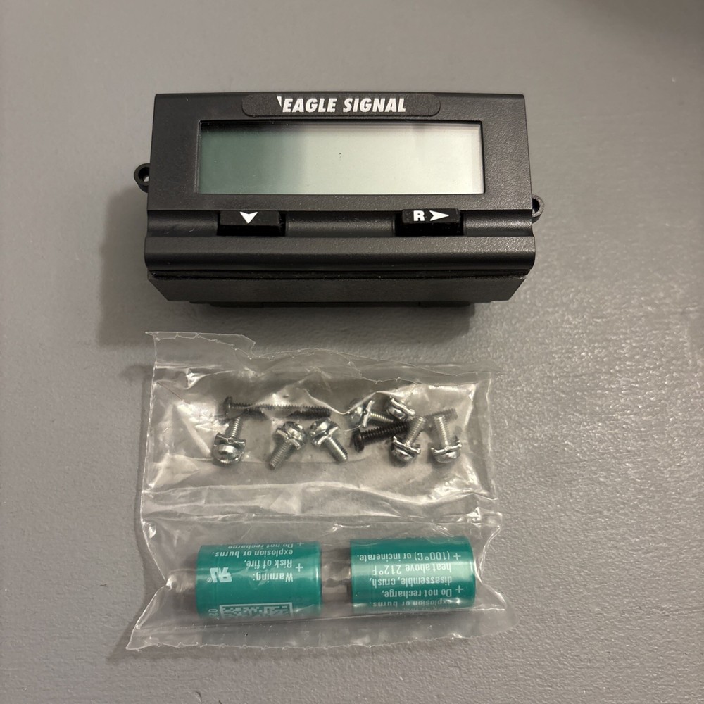 Eagle Signal A103-008 Panel Mount Timer Elapsed Time Indicator A103 Timer