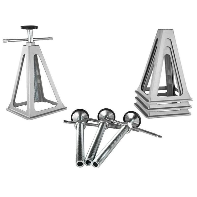 RV Stabilizer Leveling Jacks 4 Pack Adjustable Support 6000lbs Portable Storage