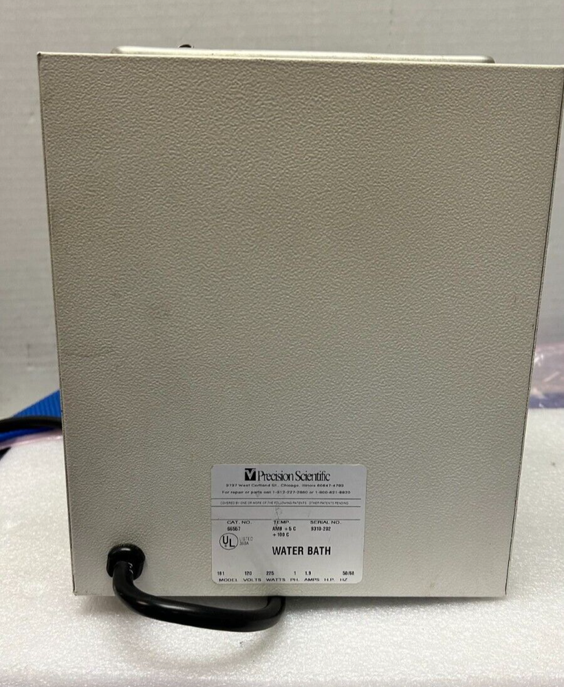 PRECISION SCIENTIFIC Model 181 General Purpose Water Bath