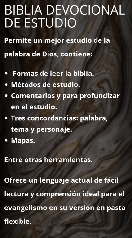 Biblia Devocional De Estudio