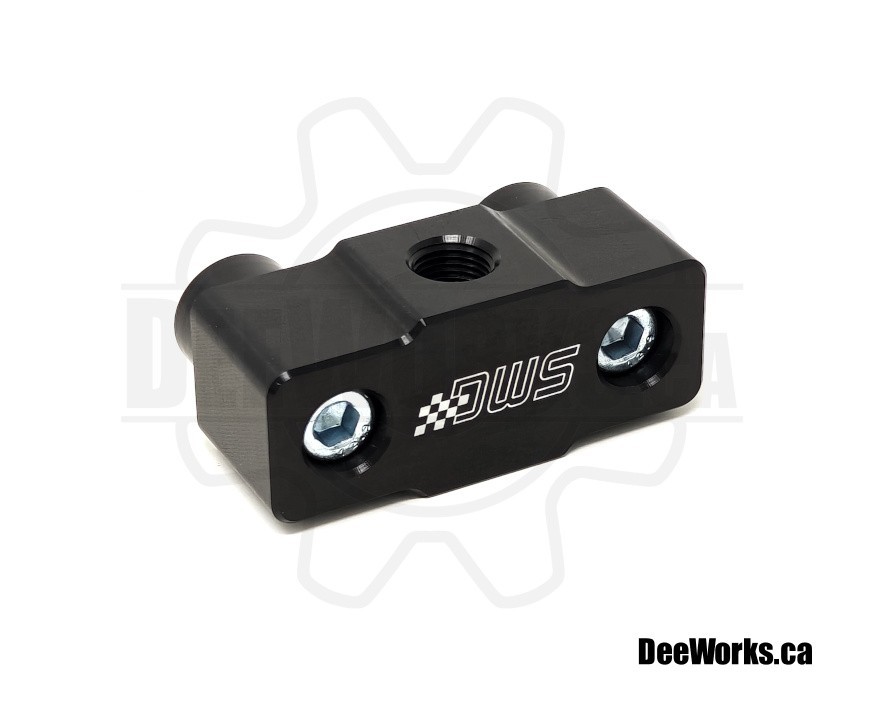 1 Port Remote Sensor Block Mount - Billet Aluminum