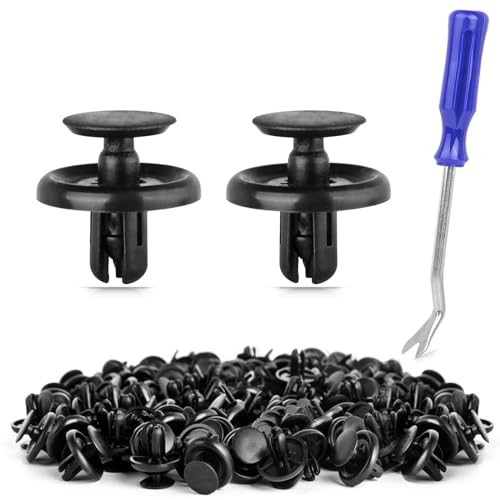 120 pcs Engine Under Cover Push-Type Retainer Clips Compatible with Toyota