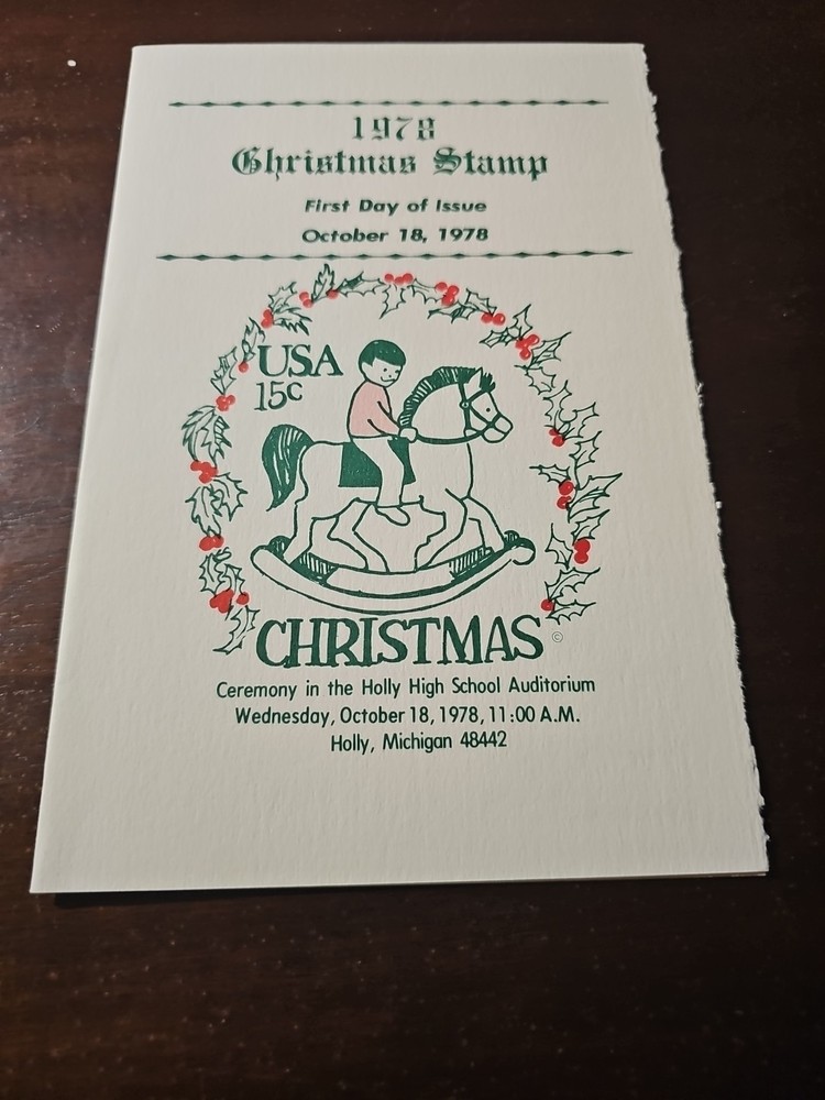 USPS FDC 1978 CHRISTMAS STAMP PROGRAM