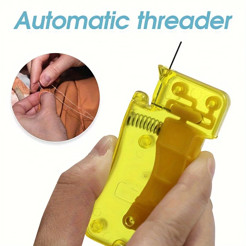 Automatic Needle Threader Sewing Tool DIY Craft Easy Threader